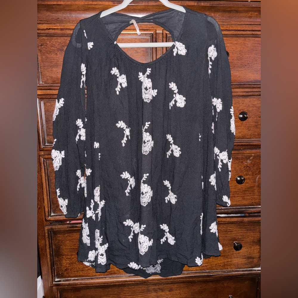 Free people xs black dress